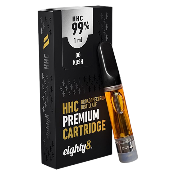 Eighty8 Premium VAPE Cartridge OG Kush - 1ml – Cannady Shop