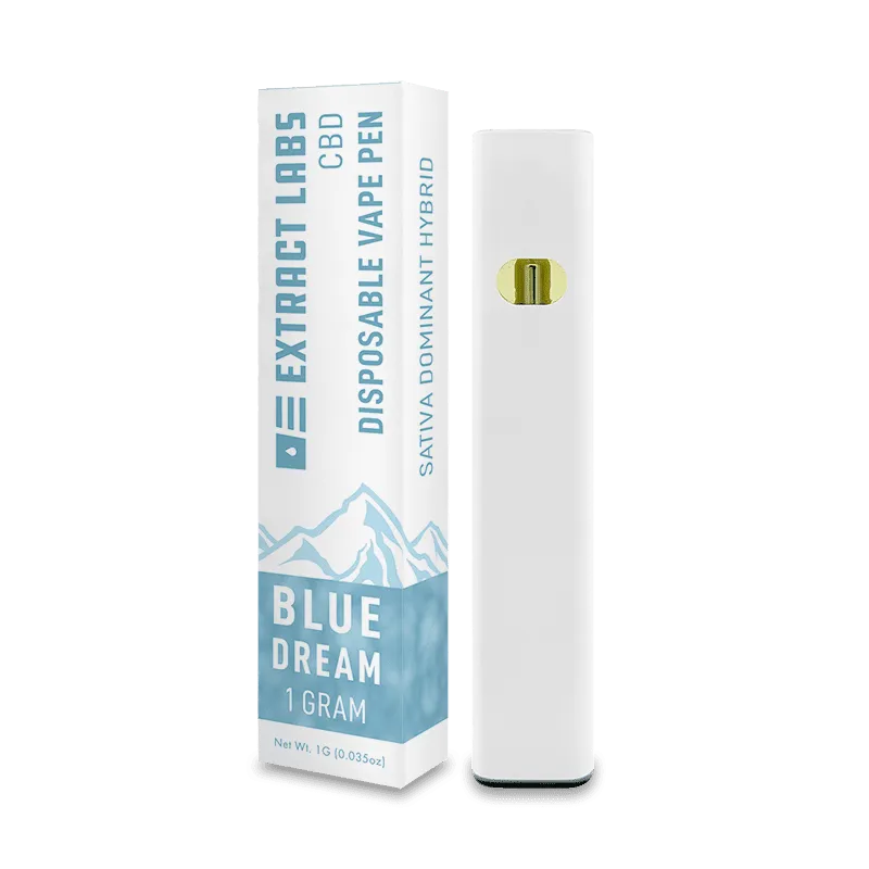 Extract Labs CBD Disposable Vape Blue Dream (Sativa Dominant)