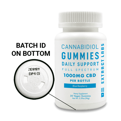 CBD Gummies | Daily Support | Blue Raspberry