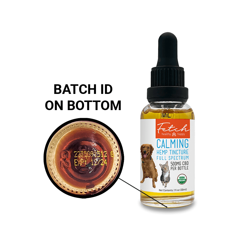 Organic Fetch CBD Tincture for Pets | Full Spectrum