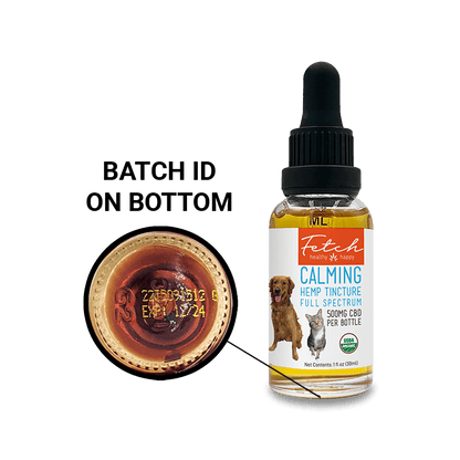 Organic Fetch CBD Tincture for Pets | Full Spectrum