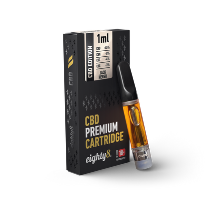 Eighty8 CBD Edition Jack Herer Vape Cartridge