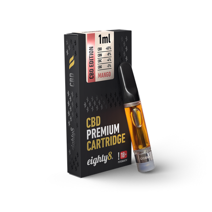 Eighty8 CBD Edition Mango Vape Cartridge