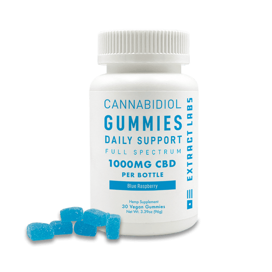 CBD Gummies | Daily Support | Blue Raspberry