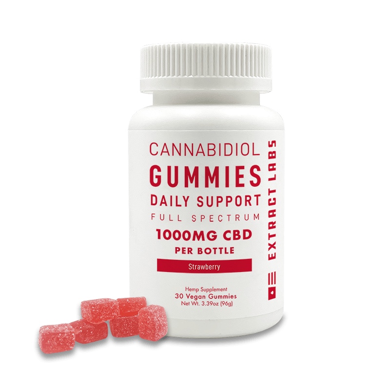 CBD Gummies | Daily Support | Strawberry