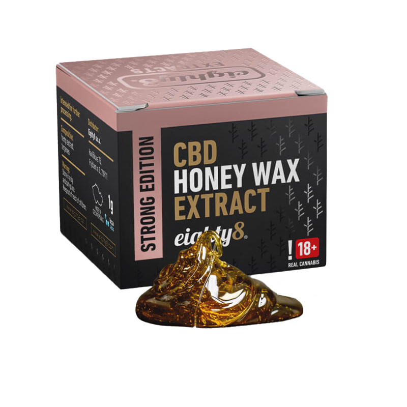 Eighty8 CBD Honey Wax Extract