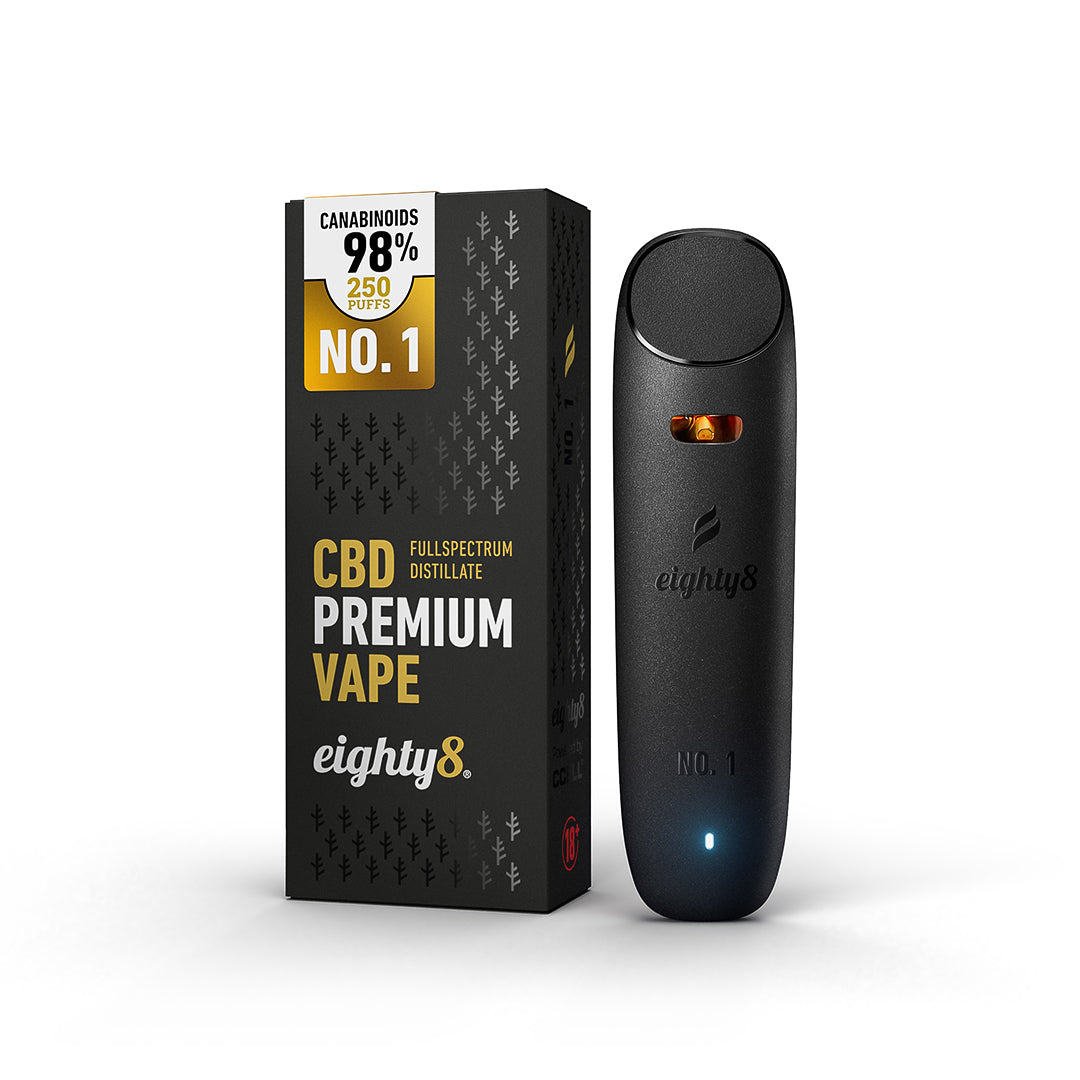 Eighty8 CBD Premium Vape - Vape No.1