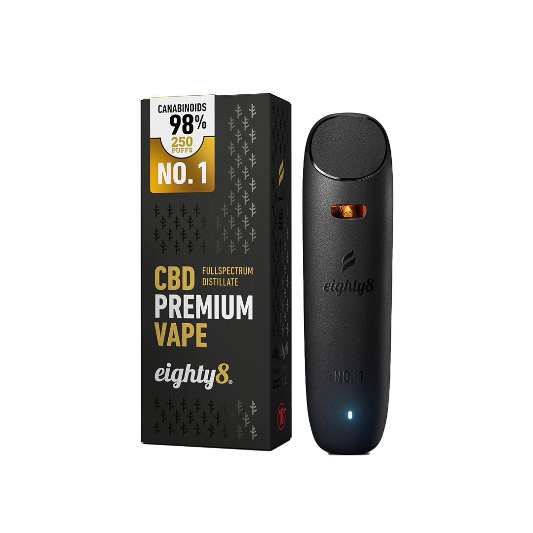 Eighty8 CBD Premium Vape - Vape No.1