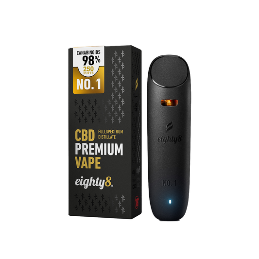 Eighty8 CBD Premium Vape - Vape No.1