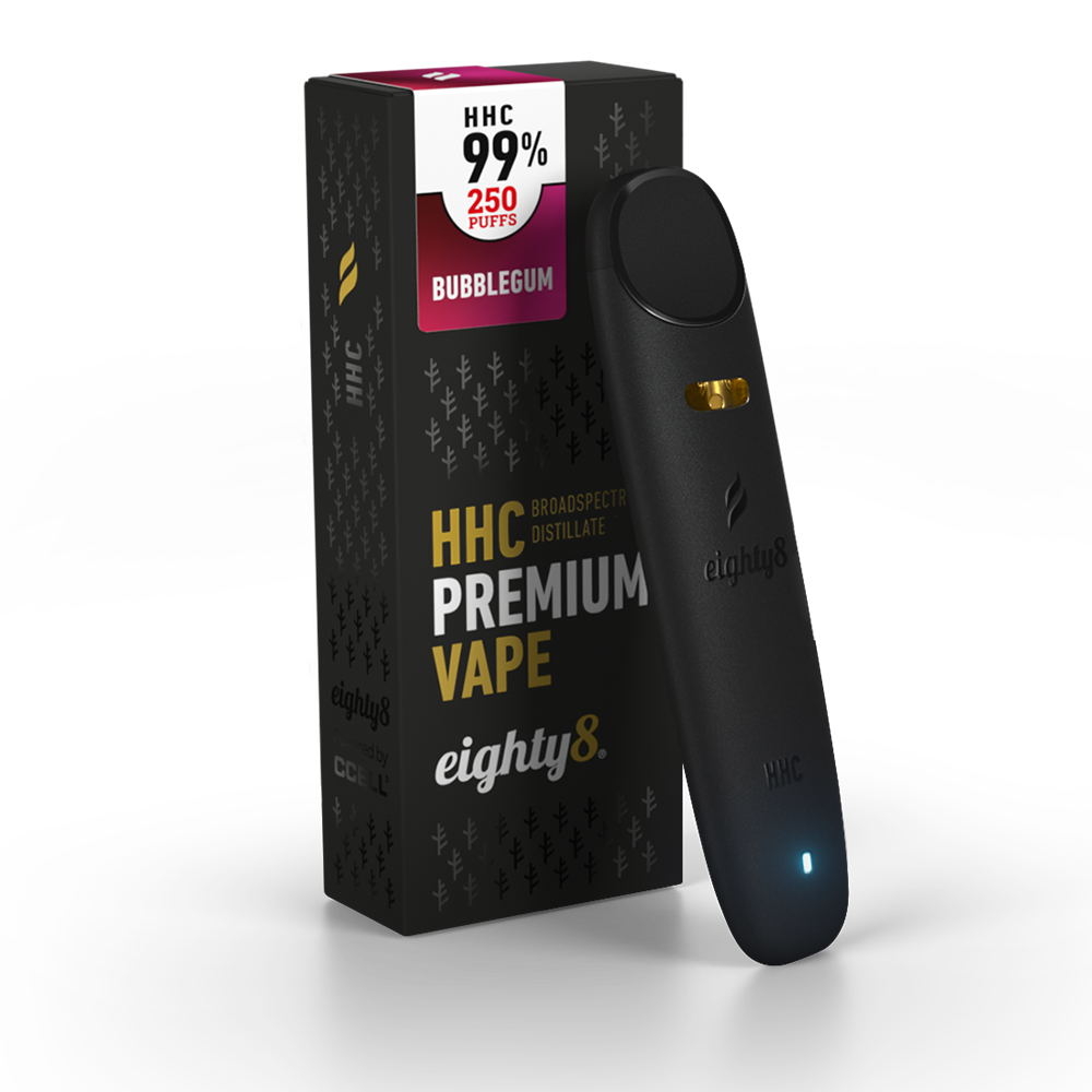 Eighty8 Premium VAPE Bubblegum - 0.5ml