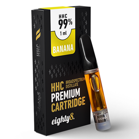 Eighty8 Premium VAPE Cartridge Banana - 1ml