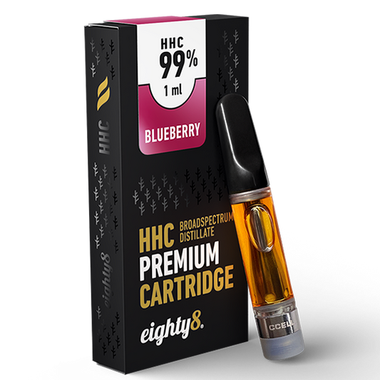 Eighty8 Premium VAPE Cartridge Blueberry - 1ml