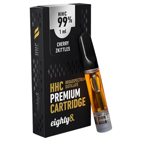 Eighty8 Premium VAPE Cartridge Cherry Zkittles - 1ml