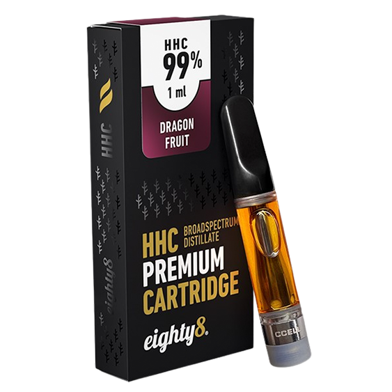 Eighty8 Premium VAPE Cartridge Dragon Fruit - 1ml