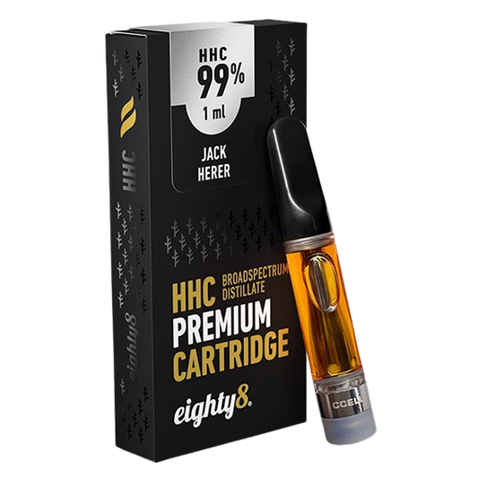 Eighty8 Premium VAPE Cartridge Jack Herer - 1ml