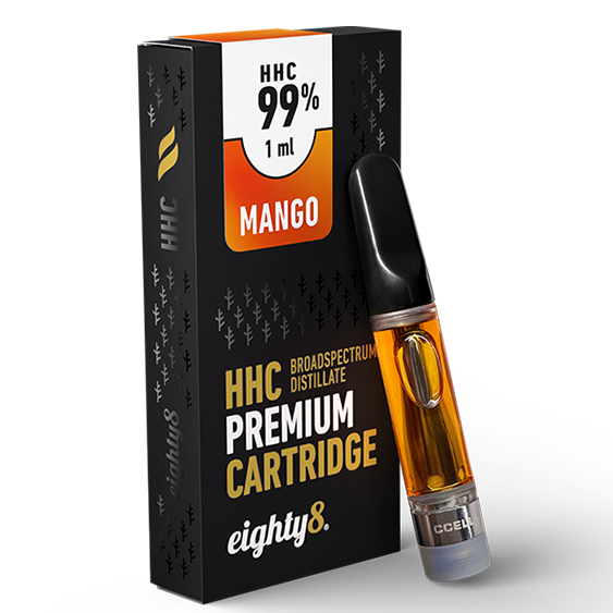 Eighty8 Premium VAPE Cartridge Mango - 1ml