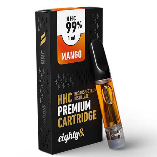 Eighty8 Premium VAPE Cartridge Mango - 1ml