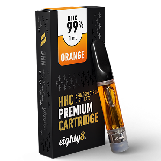 Eighty8 Premium VAPE Cartridge Orange - 1ml