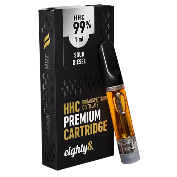 Eighty8 Premium VAPE Cartridge Sour Diesel - 1ml