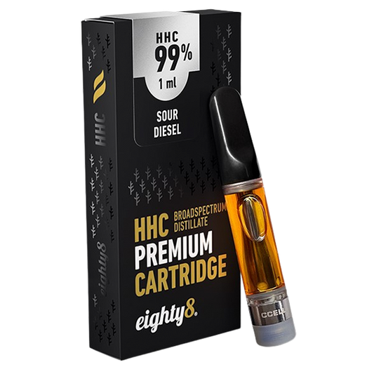 Eighty8 Premium VAPE Cartridge Sour Diesel - 1ml