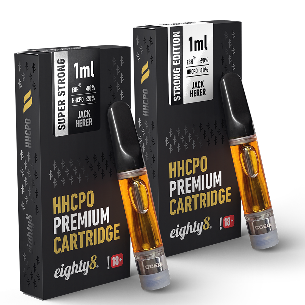 Eighty8 Super Strong VAPE Cartridge Jack Herer - 1ml