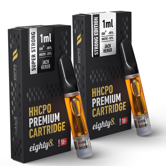 Eighty8 Super Strong VAPE Cartridge Jack Herer - 1ml