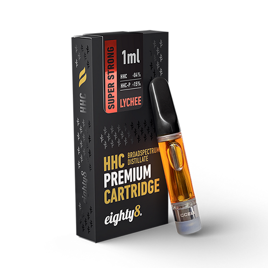 Eighty8 Super Strong Premium VAPE Cartridge Lychee- 1ml