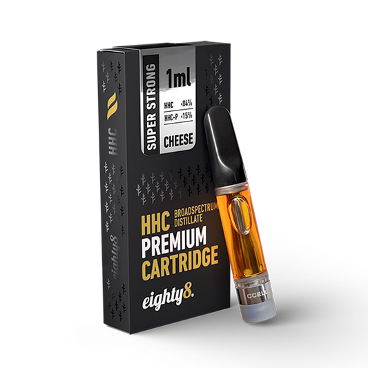 Eighty8 Super Strong Premium VAPE Cartridge Cheese - 1ml