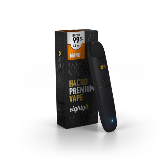 Eighty8 H4CBD Premium VAPE Mango - 0.5ml