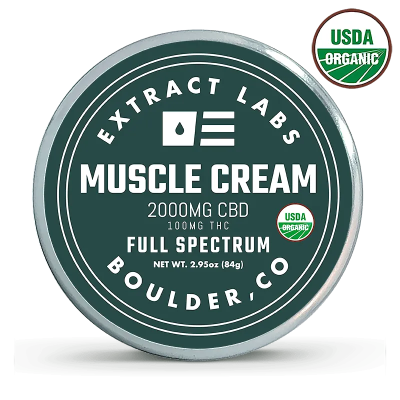 Extract Labs CBD Muscle Cream