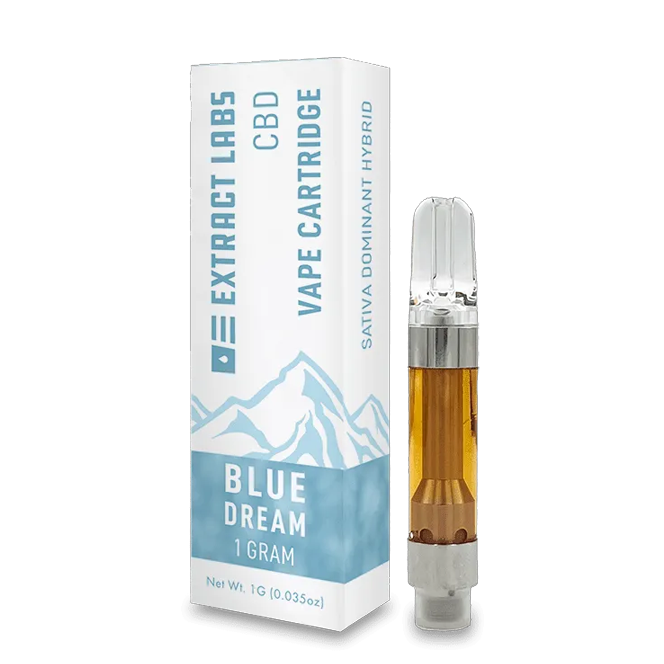 Extract Labs CBD Vape Cartridge Blue Dream (Sativa Dominant)