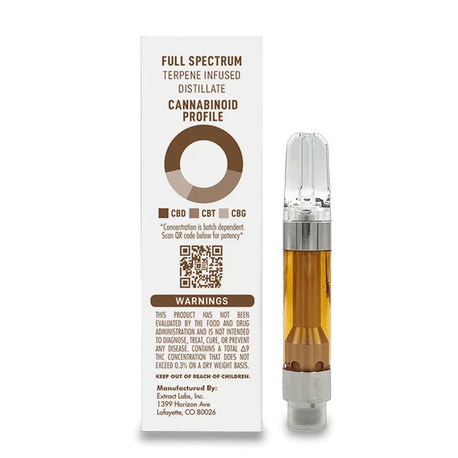 Extract Labs CBD Vape Cartridge God's Gift (Indica Dominant)