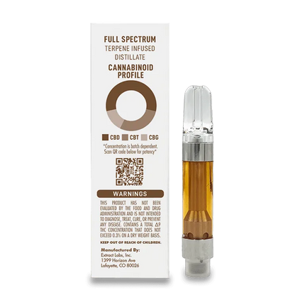 Extract Labs CBD Vape Cartridge God's Gift (Indica Dominant)