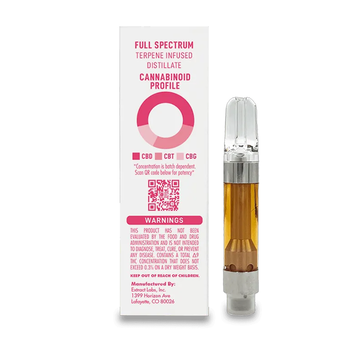 Extract Labs CBD Vape Cartridge Guava Jam (Sativa Dominant)