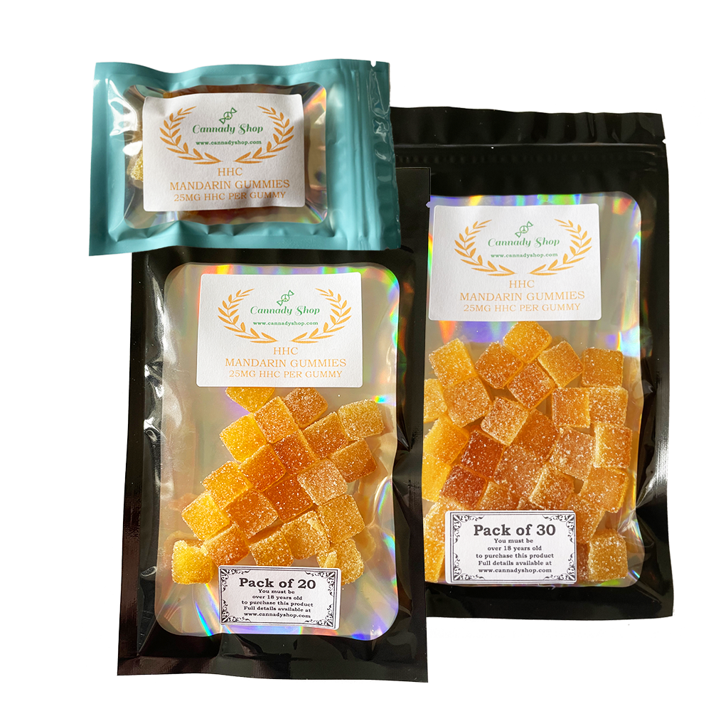 Mandarin Fruit Gummies - 25mg per gummy