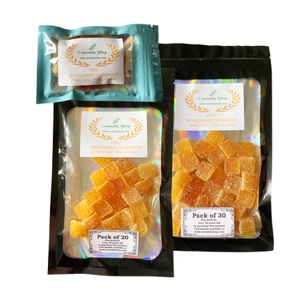 Mandarin Fruit Gummies - 25mg per gummy