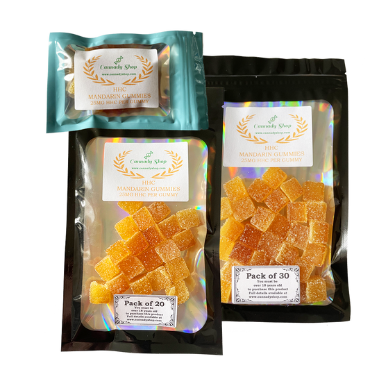 Mandarin Fruit Gummies - 25mg per gummy