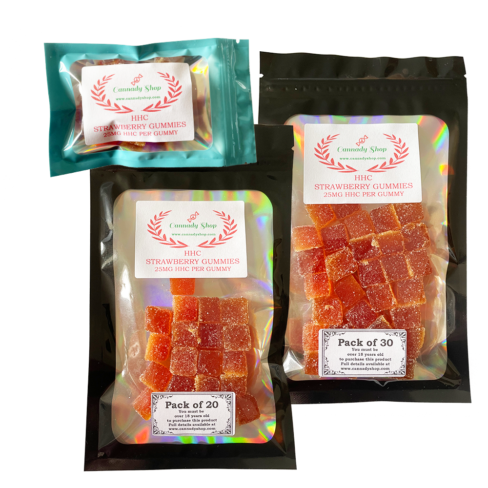 Strawberry Fruit Gummies 25mg per gummy