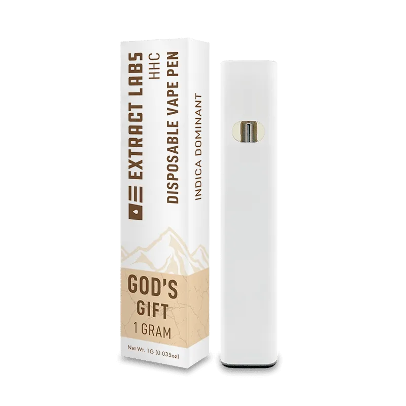 Extract Labs God's Gift Disposable Vape (Indica Dominant)