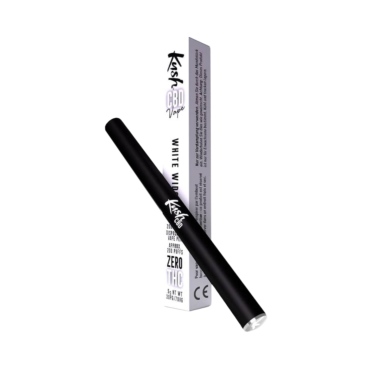 White Widow Flavoured CBD Vape Pen (200mg CBD)