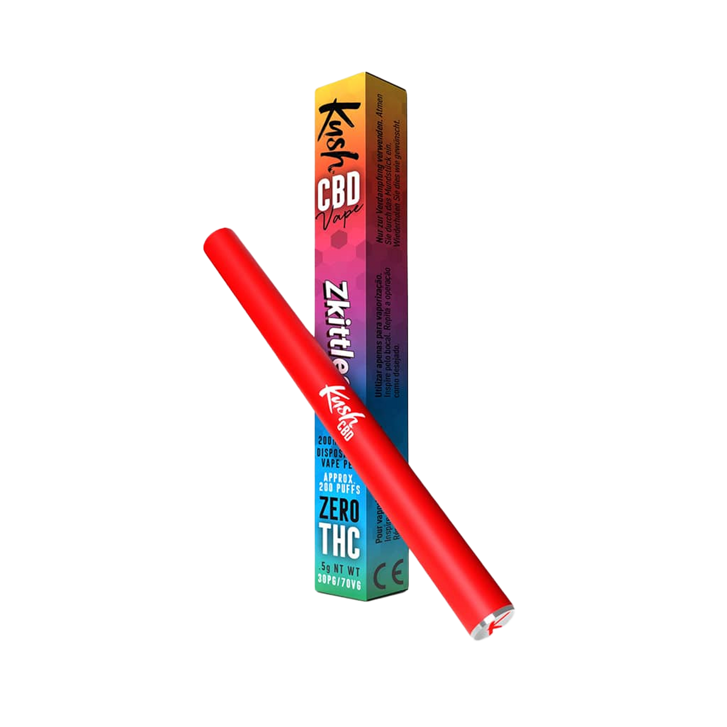 Zkittles Flavoured CBD Vape Pen (200mg CBD)