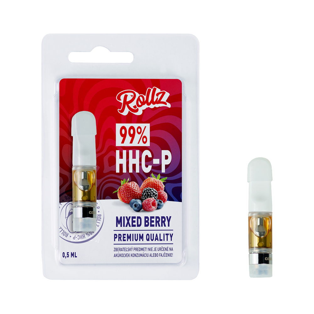 Rollz Strong Premium Quality VAPE Cartridge Mixed Berry 0.5ml