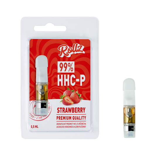 Rollz Strong Premium Quality VAPE Cartridge Strawberry 0.5ml