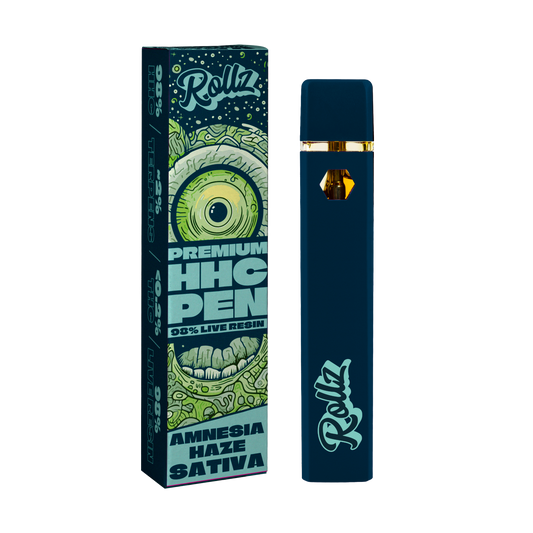 Rollz Sativa 98% Disposable Vape Amnesia Haze 2ml