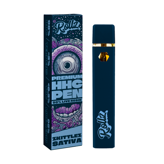 Rollz Sativa 98% Disposable Vape Zkittlez 2ml