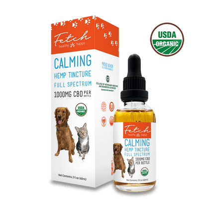 Organic Fetch CBD Tincture for Pets | Full Spectrum