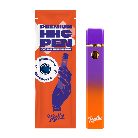 Rollz 98% Live Resin VAPE Pen Blueberry 1ml