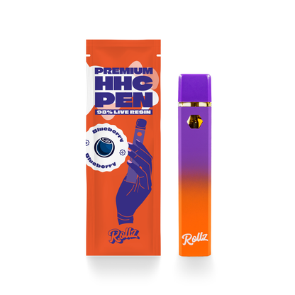 Rollz 98% Live Resin VAPE Pen Blueberry 1ml